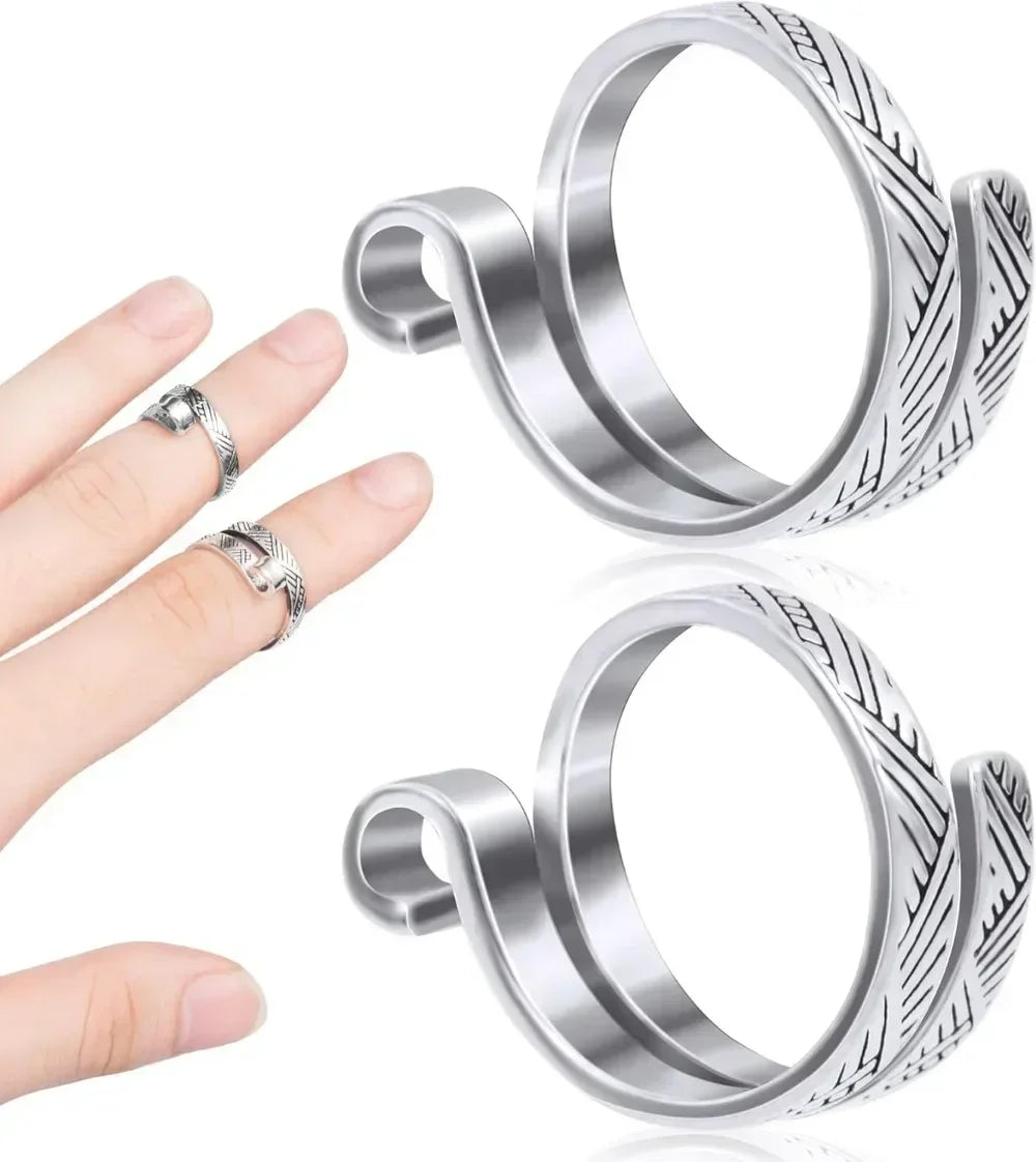 Adjustable Cat Crochet Ring - Beginner Yarn Guide Tool