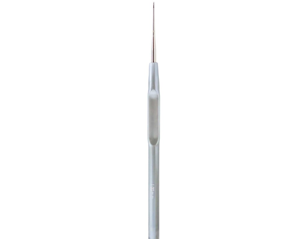 Birch Crochet Hook Metal With Plastic Handle