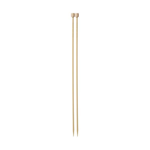 Clover Bamboo Knitting Needles Takumi Single Pointed Tapered Tips 33cm