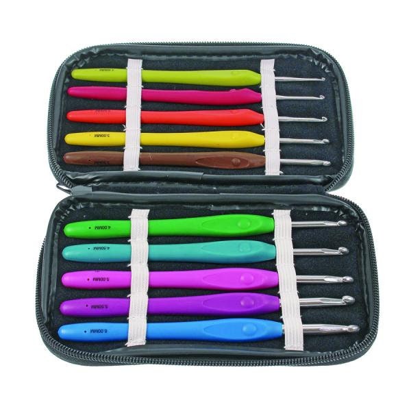Birch Crochet Hook With Soft Handle Set
