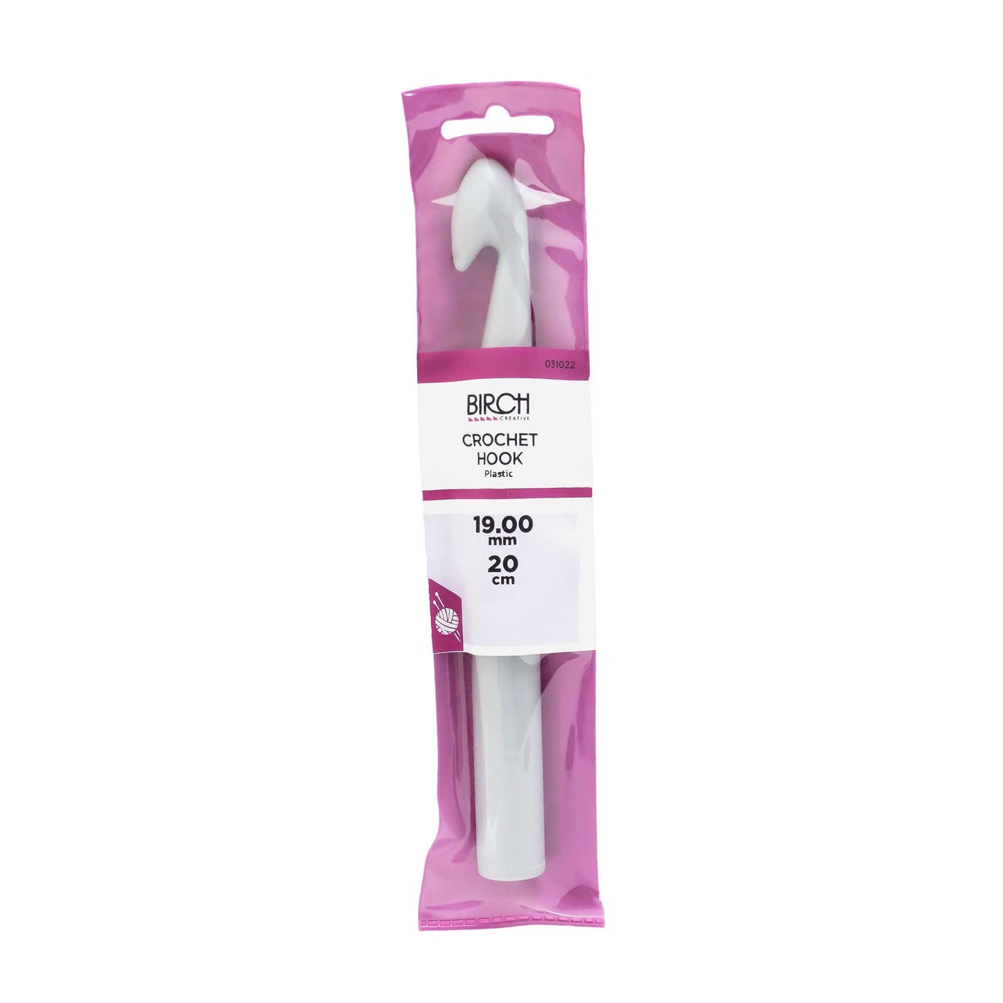 Birch Crochet Hook Plastic 20cm