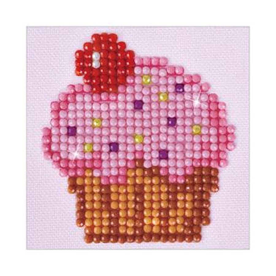 Diamond Dotz Cup Cake Yum 7.6x7.6cm (3x3in)
