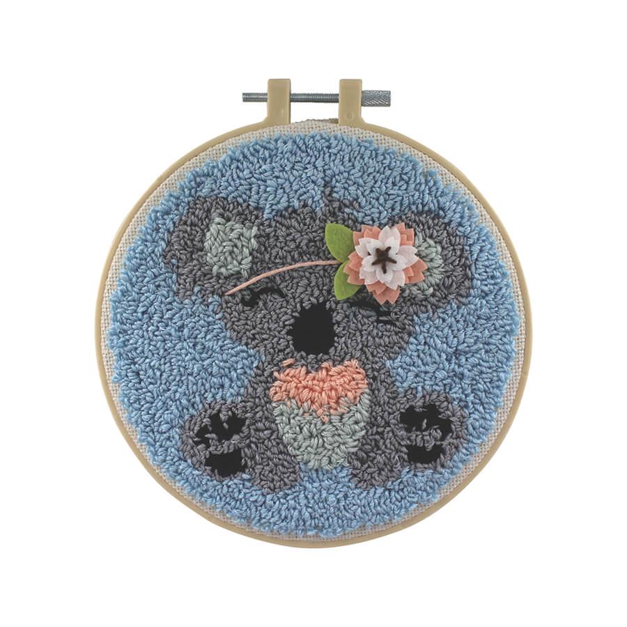 Birch Punch Needle Kit - Koala