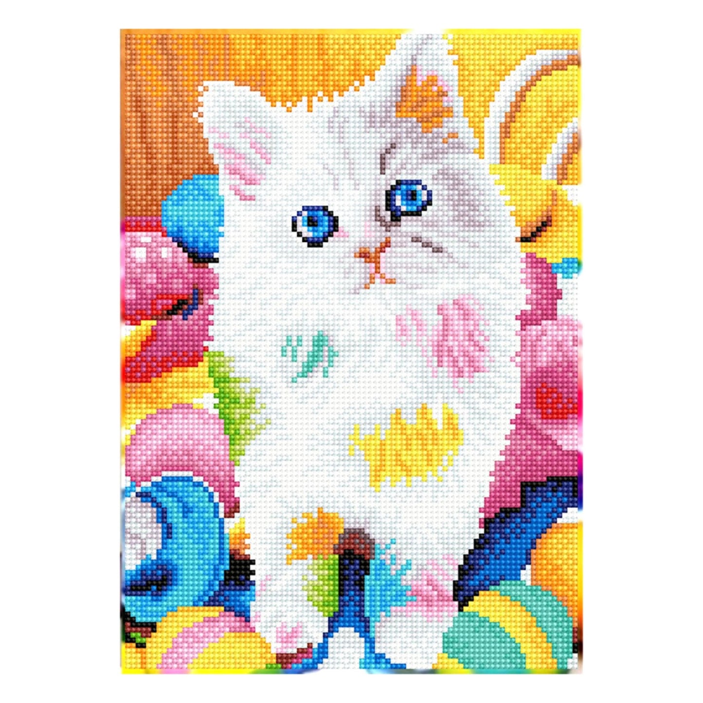 Diamond Dotz Kitty Dotz 35cm x 25cm Beginner Friendly