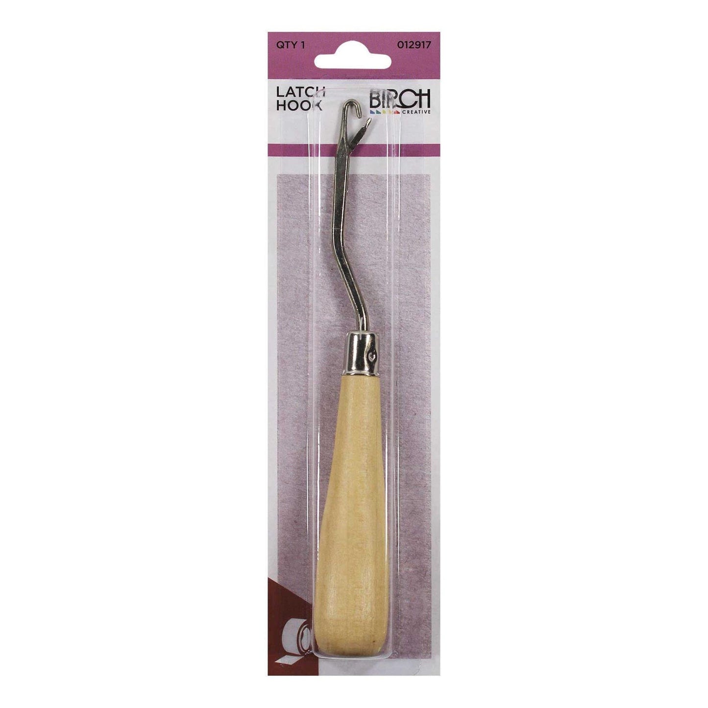 Birch Latch Hook โ Plastic Handle