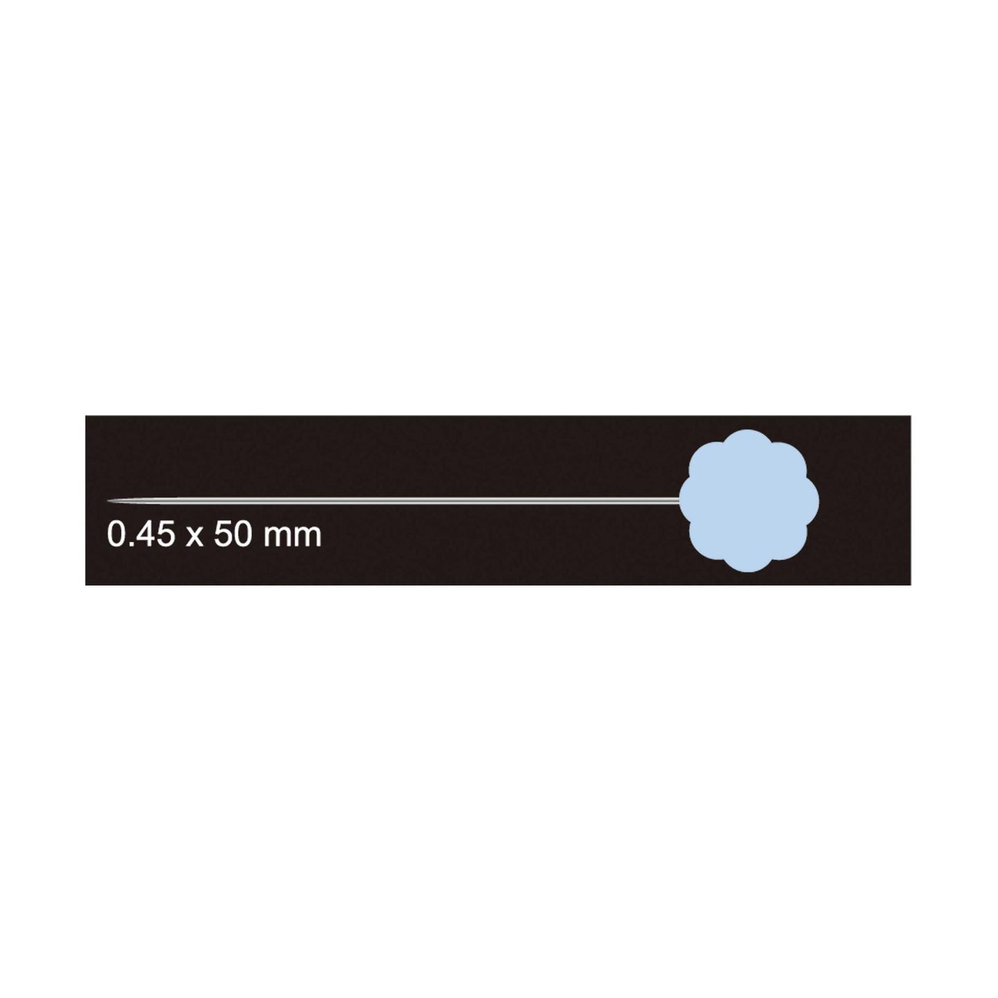 Clover Flower Head Pin Fine