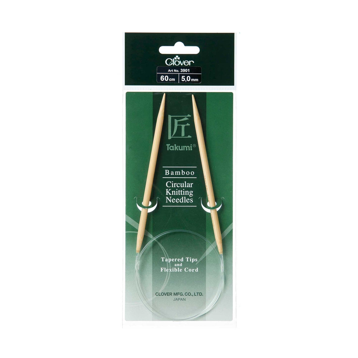 Clover Bamboo Circular Knitting Takumi 60CM-4.00MM
