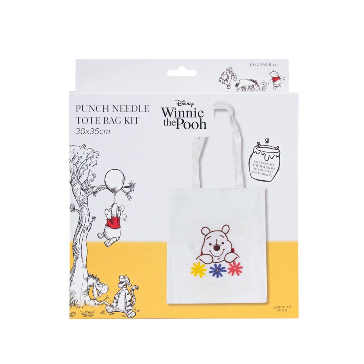 Disney Punch Needle Tote Bag Kit – 30 x 35cm
