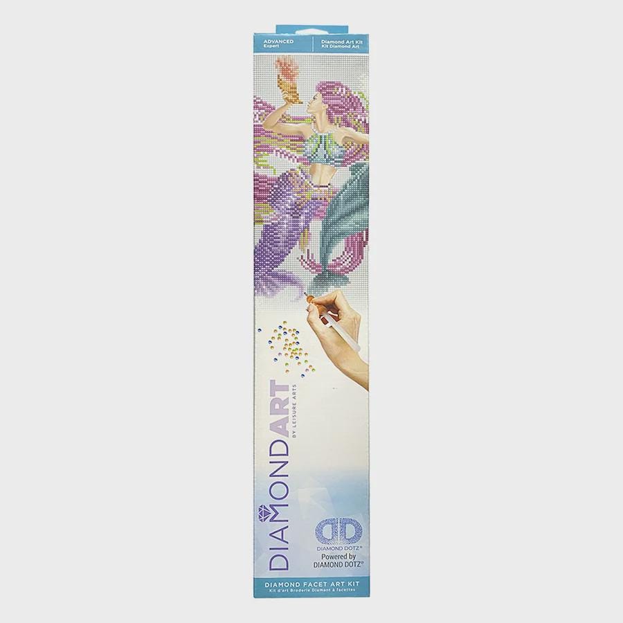 Diamond Dotz Mermaid and Friends Diamond Art Kit 37 x 47cm Intermediate