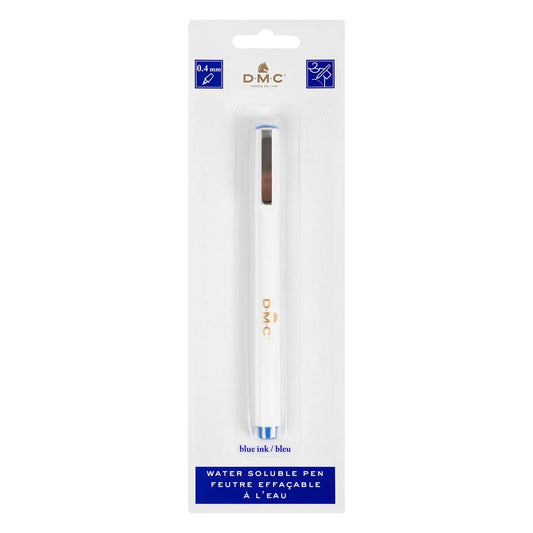 DMC Water Soluble Fabric Marking Pen – Blue 0.4mm | Embroidery & Sewing