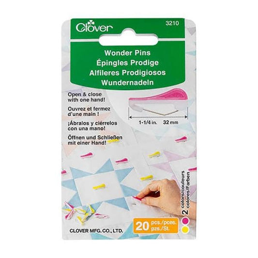 Clover Wonder Pins 20pc