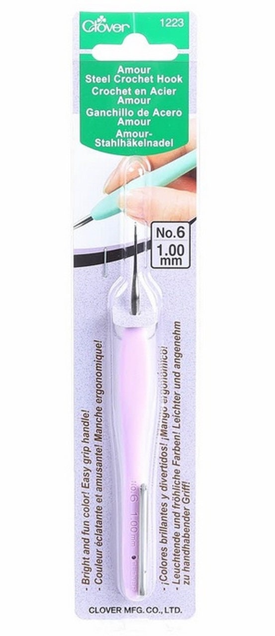 Clover Amour Crochet Hook Steel