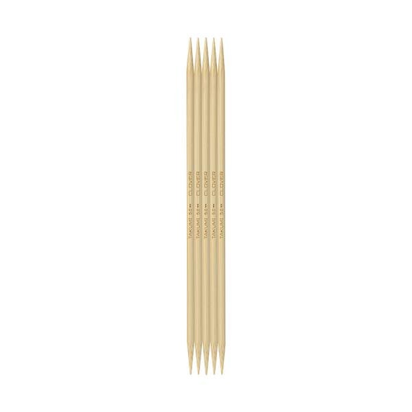 Bamboo Knitting Needles “Takumi” Double Pointed 20 cm