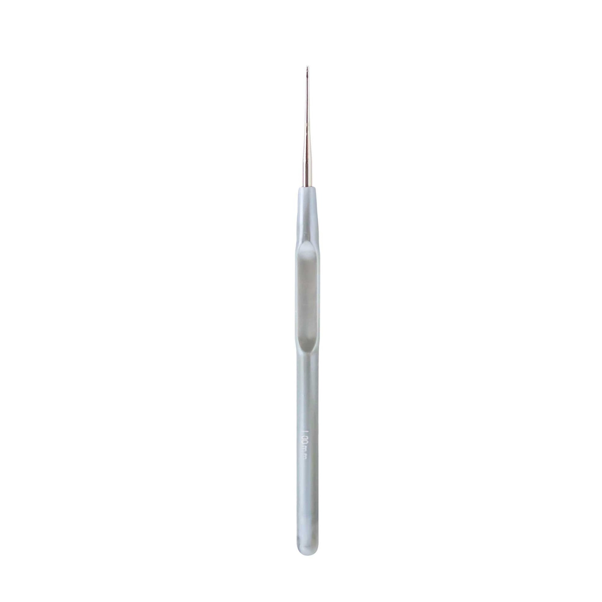 Birch Crochet Hook Metal With Plastic Handle 14cm .60mm - 1.75mm