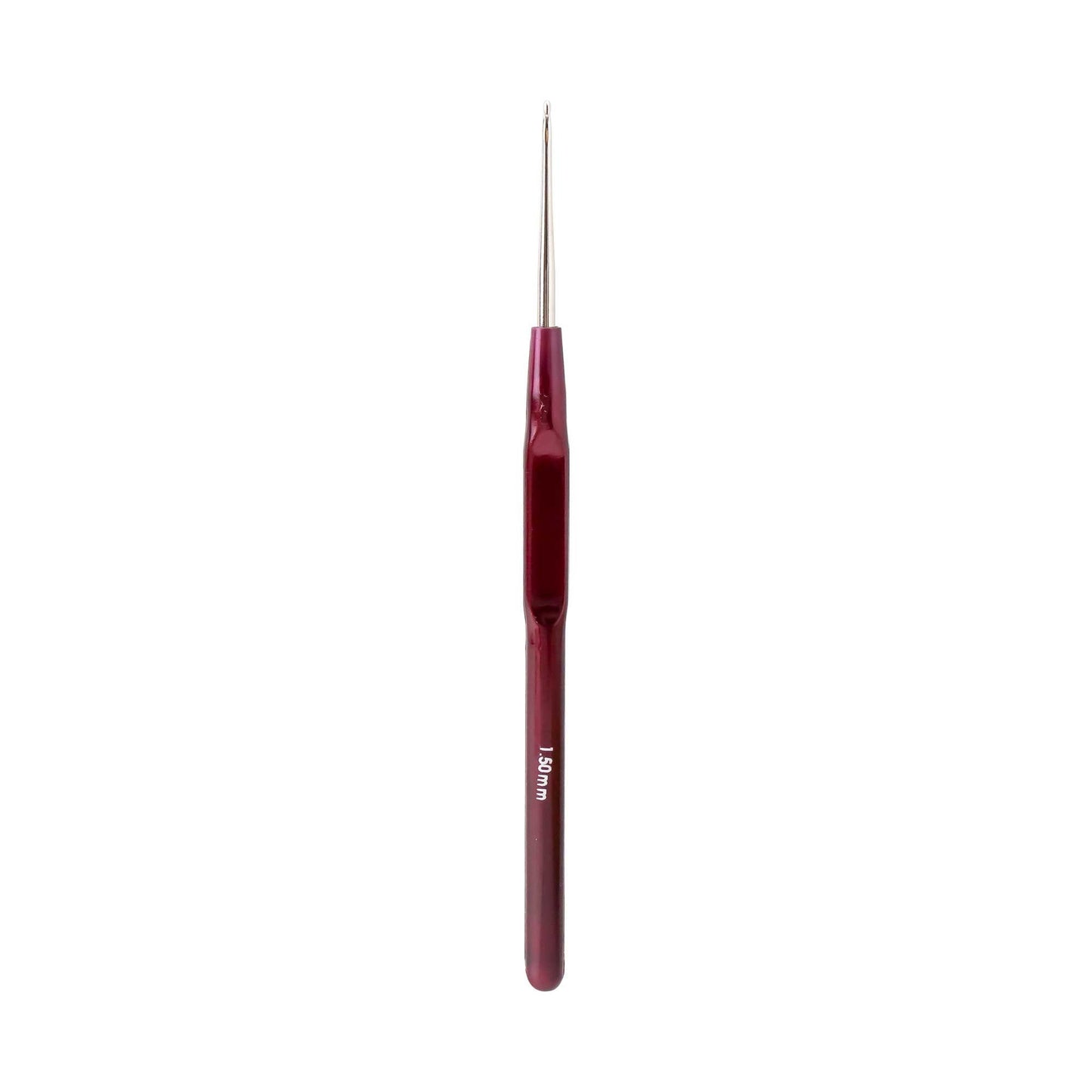 Birch Crochet Hook Metal With Plastic Handle 14cm .60mm - 1.75mm