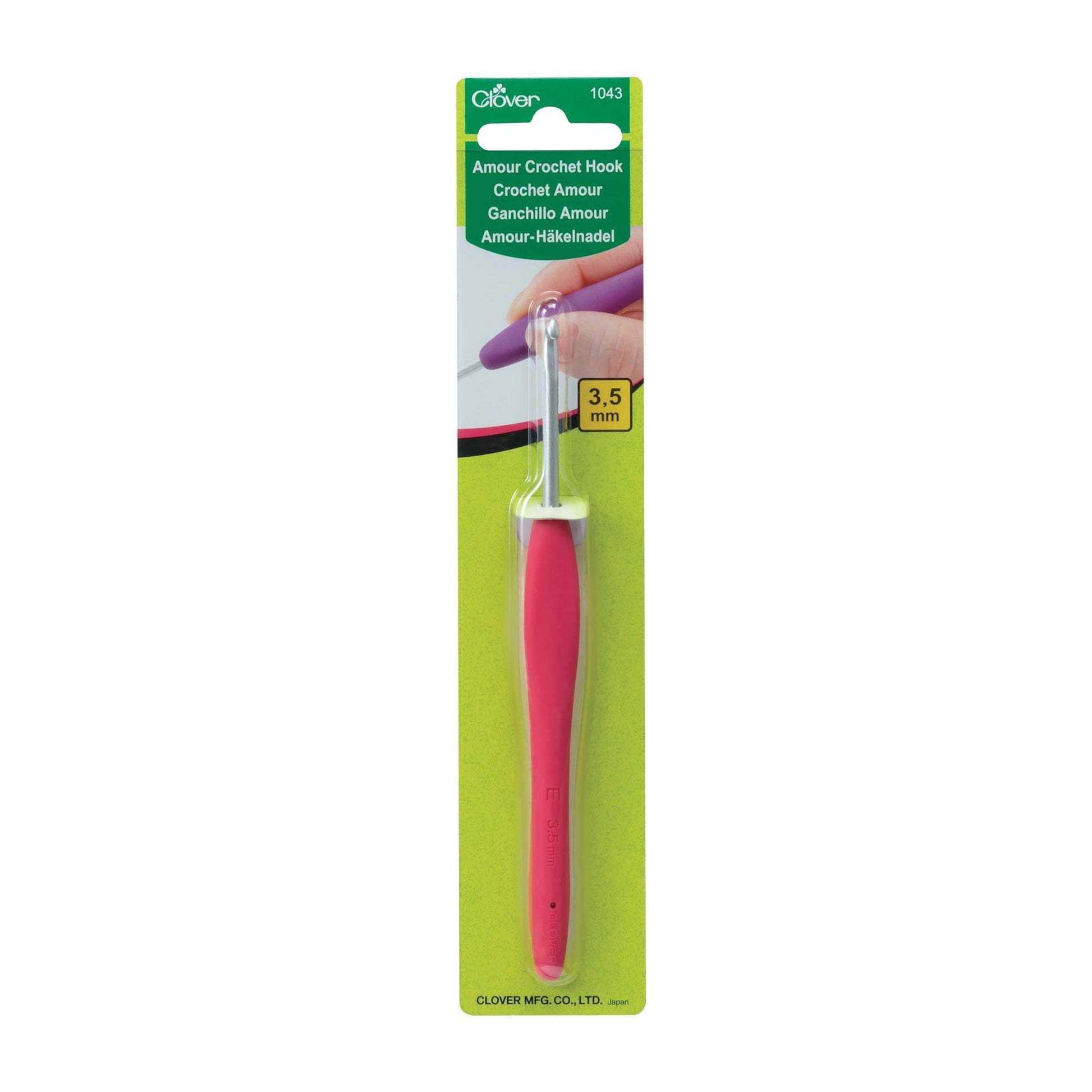 Clover Amour Crochet Hook Steel