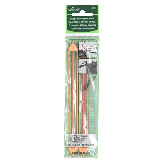 Clover Double Ended Stitch Holders Small or Large