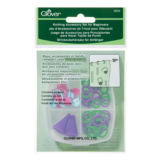 Clover Knitting Accessory Beginner Set