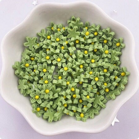 10 Resin Flatback Mini Flowers Various Colours Findings Embellishments