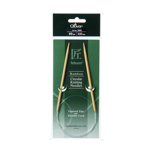 Clover Bamboo Circular Knitting Takumi 60CM-4.00MM