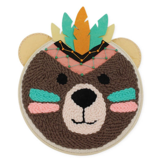 Make It DIY Punch Needle Kit - Bear