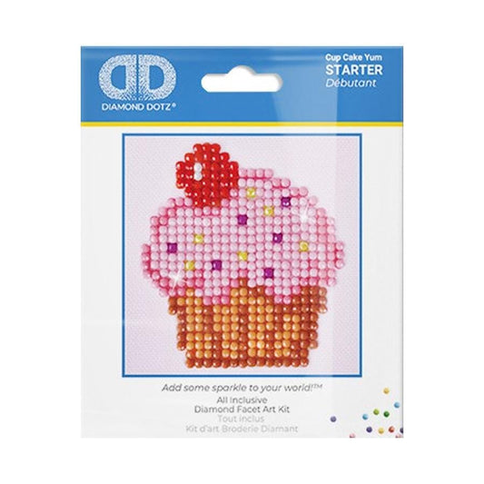 Diamond Dotz Cup Cake Yum 7.6x7.6cm (3x3in)