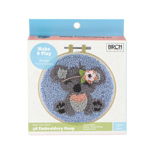 Birch Punch Needle Kit - Koala