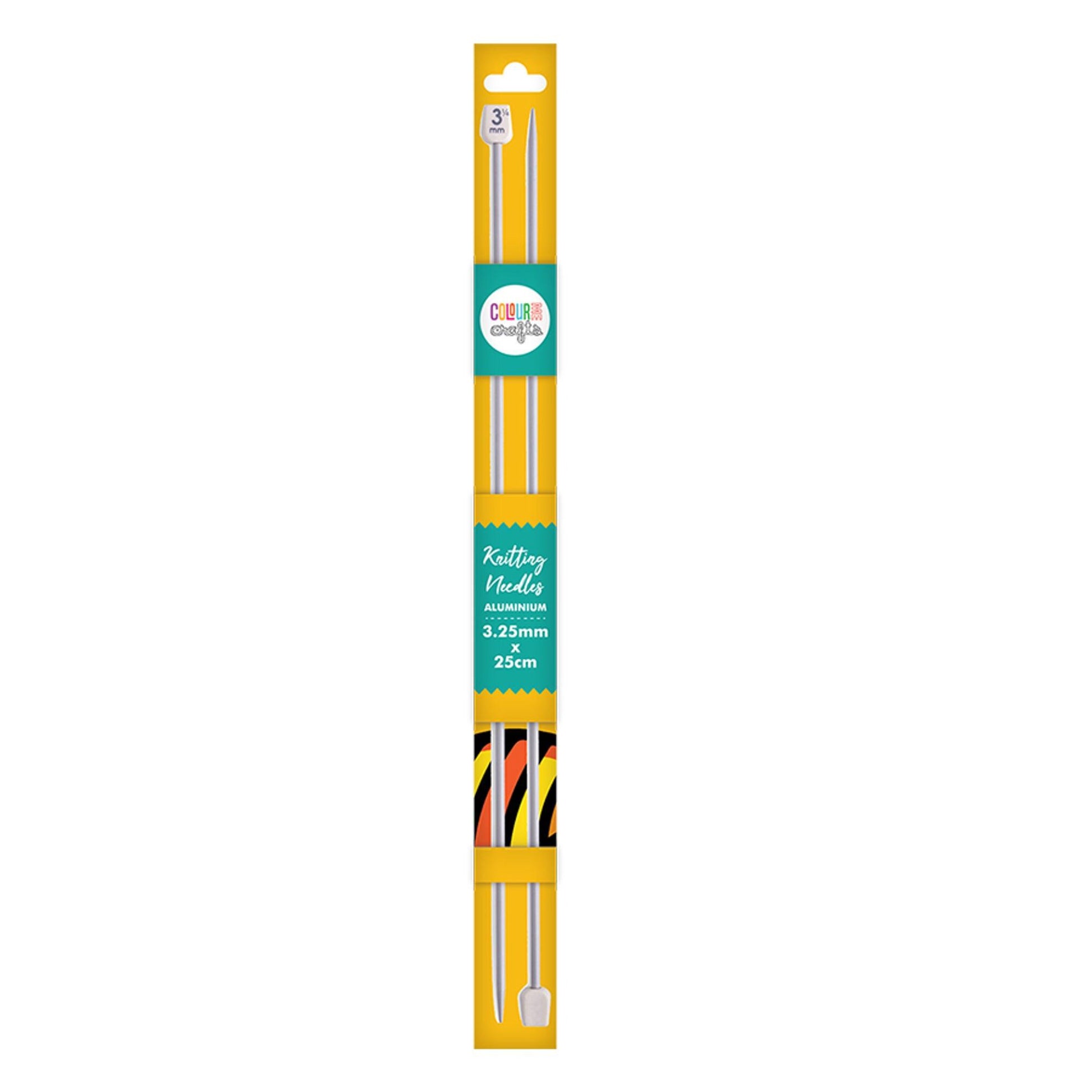 Colourme Knitting Needle 25cm - 3.25mm Aluminium