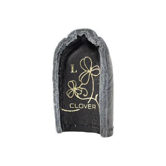 Clover Natural Fit Leather Thimble - Large (Black)