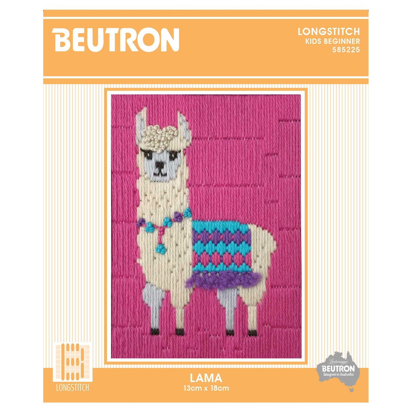 Beautron Long Stitch Kit - Raccoon