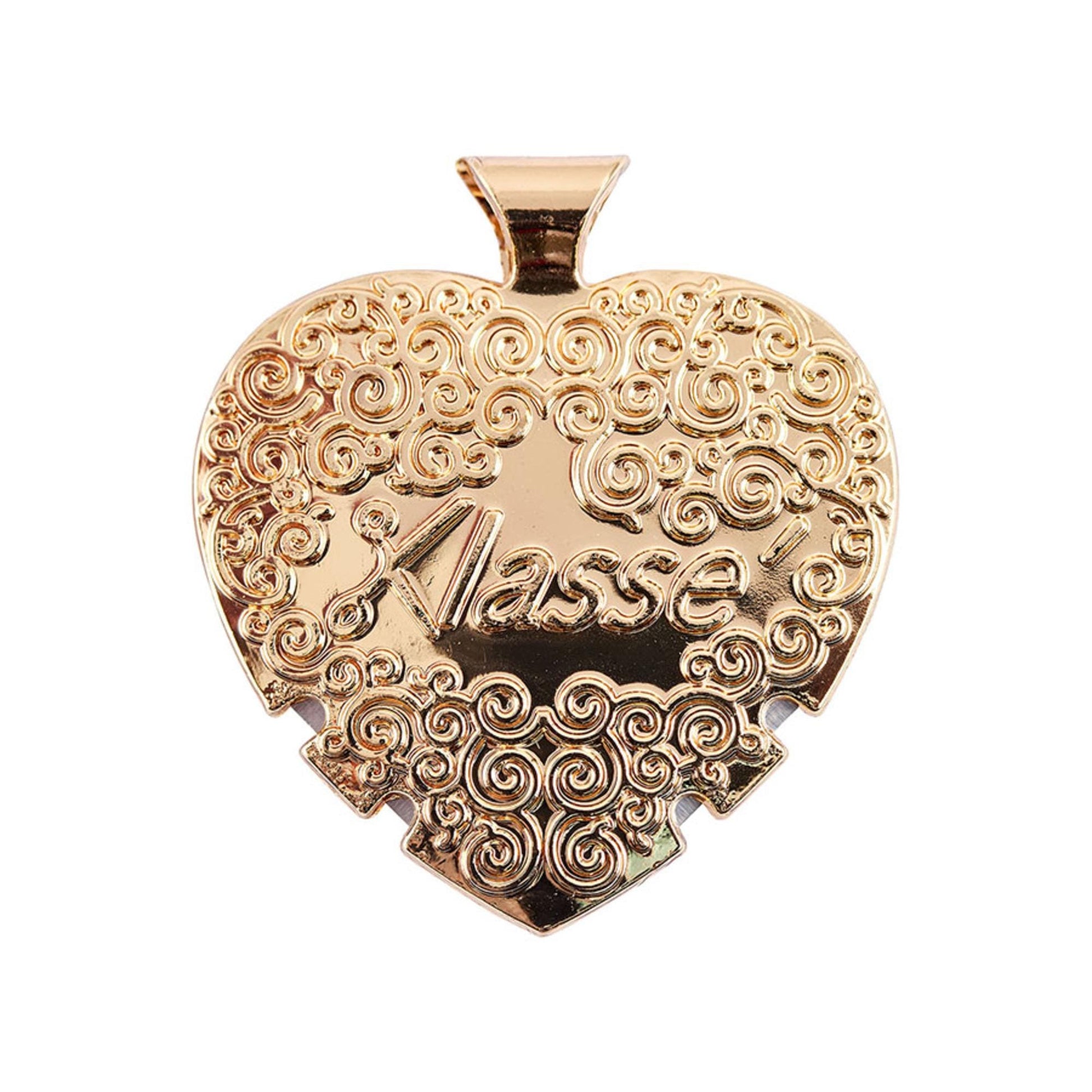 KLASSE Heart-Shaped Thread Cutter Pendant – Bronze