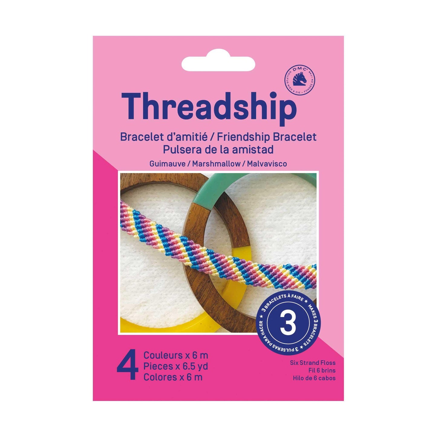 DMC Threadship Starter Pack – Friendship Bracelet Kit