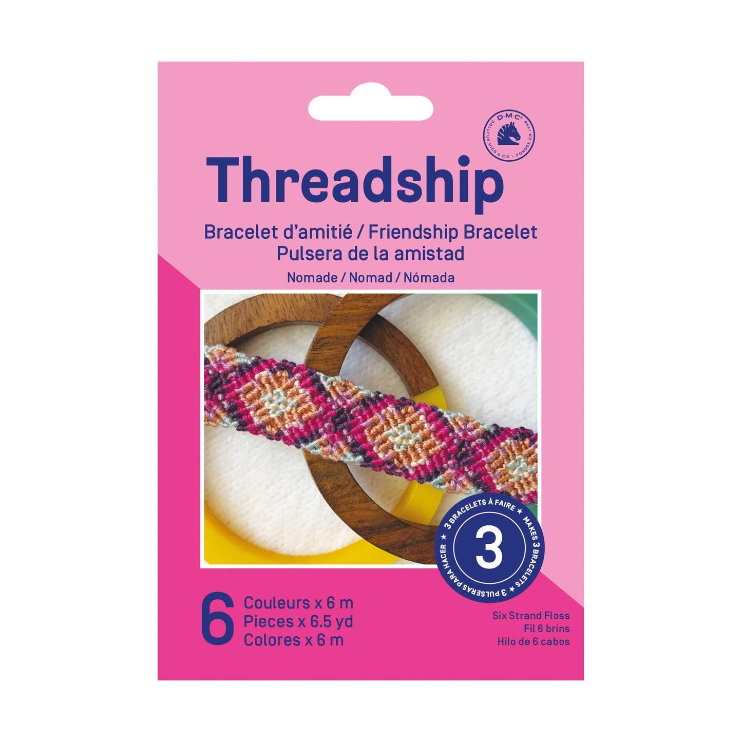 DMC Threadship Starter Pack – Friendship Bracelet Kit
