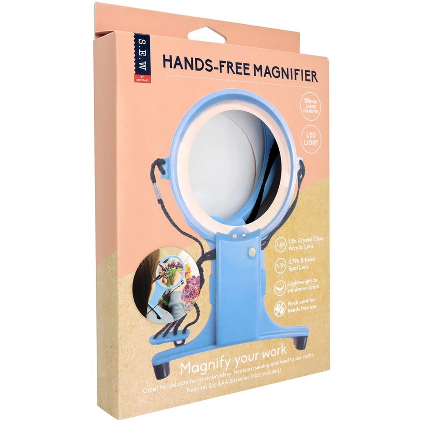 Sew Easy Hands Free Craft Magnifier