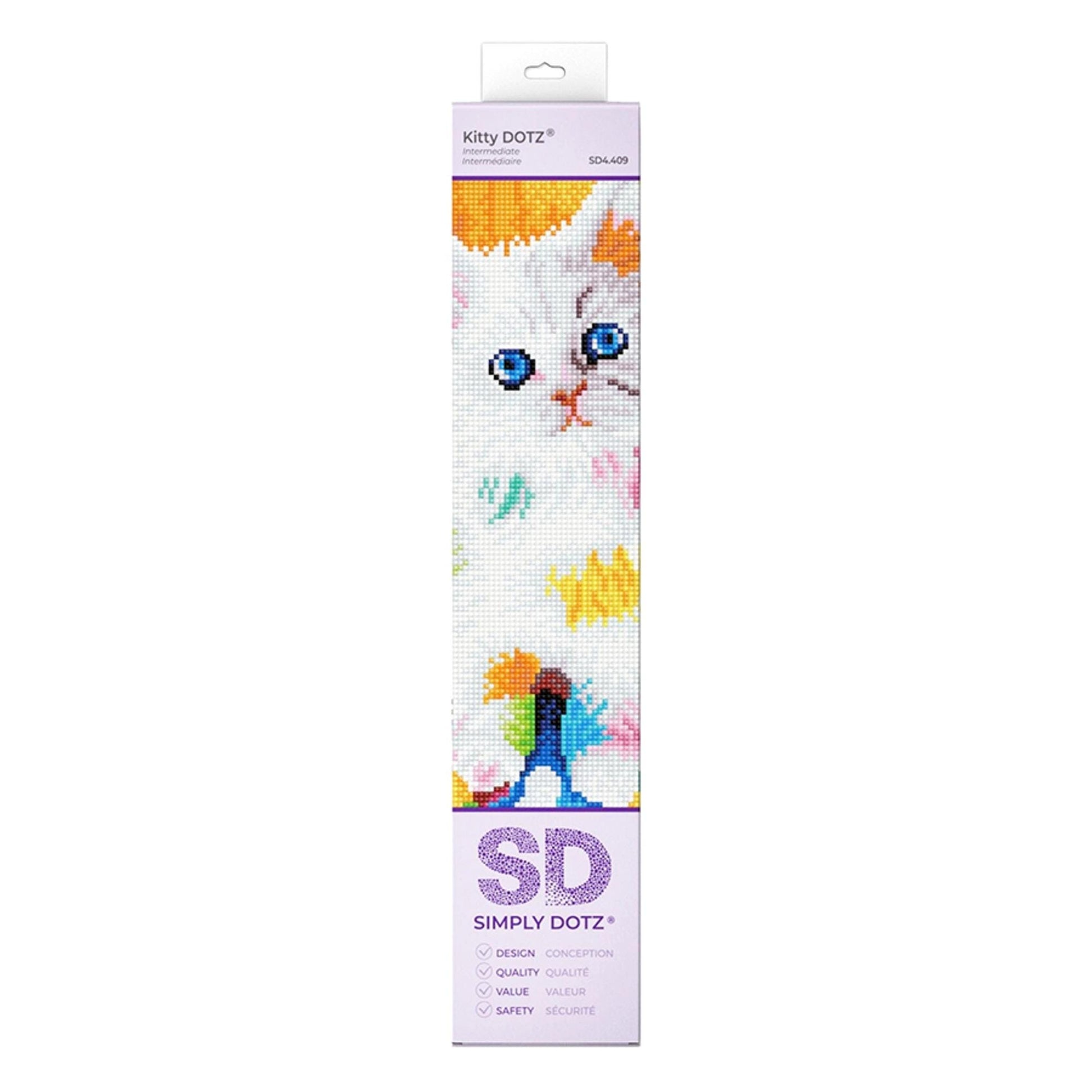 Diamond Dotz Kitty Dotz 35cm x 25cm Beginner Friendly