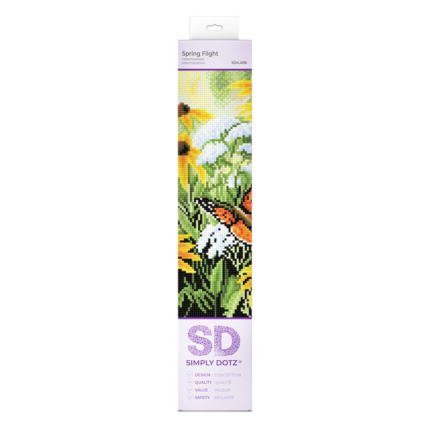 Diamond Dotz Spring Flight 35cm x 25cm Beginner Friendly