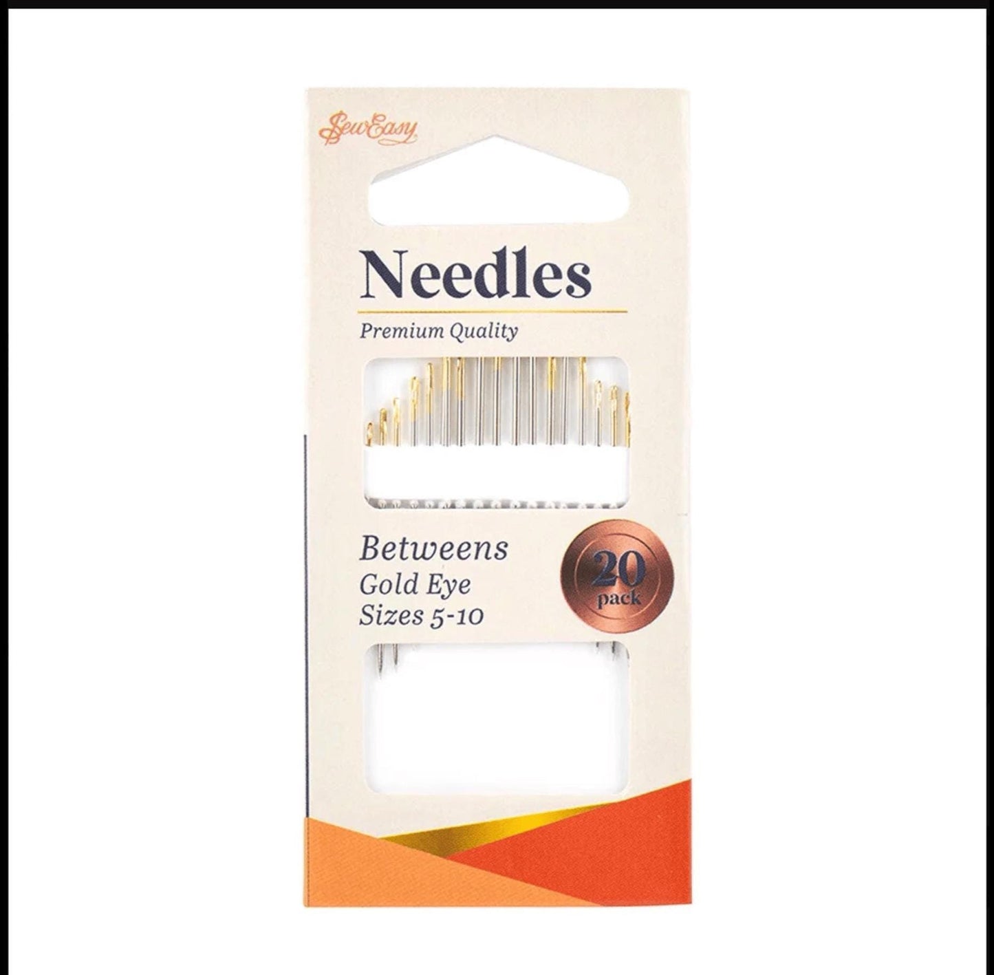 SEW EASY Chenille Needle Assortment – Sizes 18-22 – Gold Eye