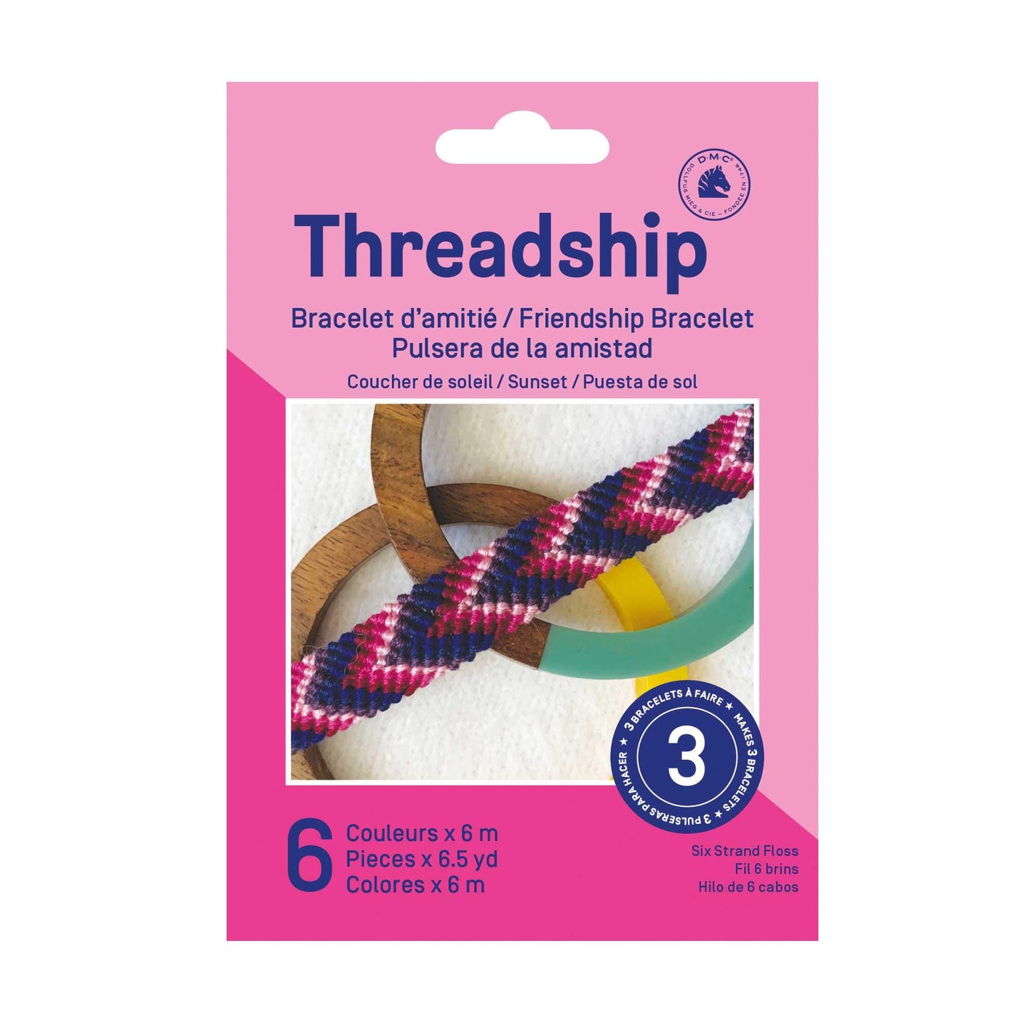 DMC Threadship Starter Pack – Friendship Bracelet Kit