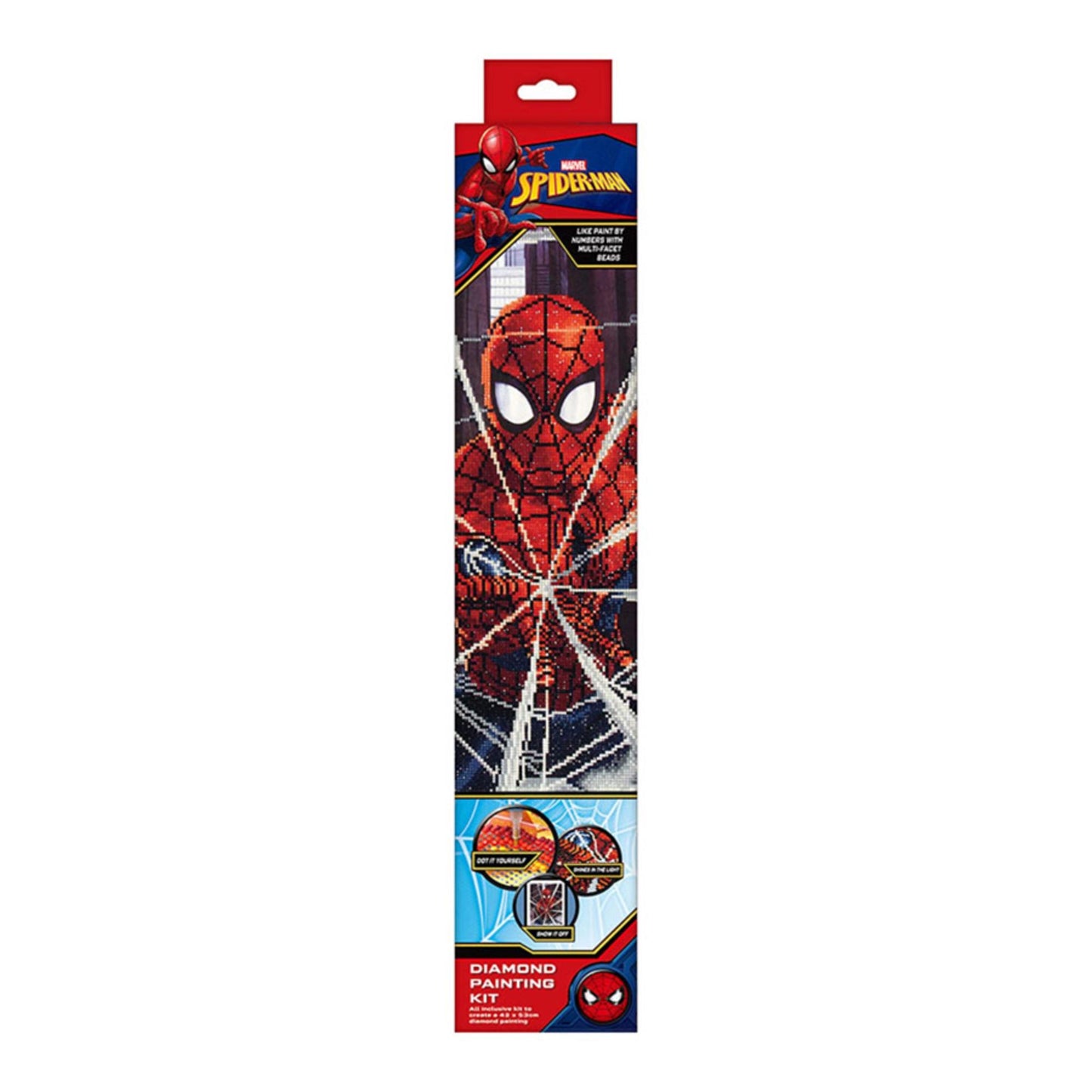 Diamond Dotz “Web-Slinger” Kit | Superhero Diamond Painting 53 x 42cm
