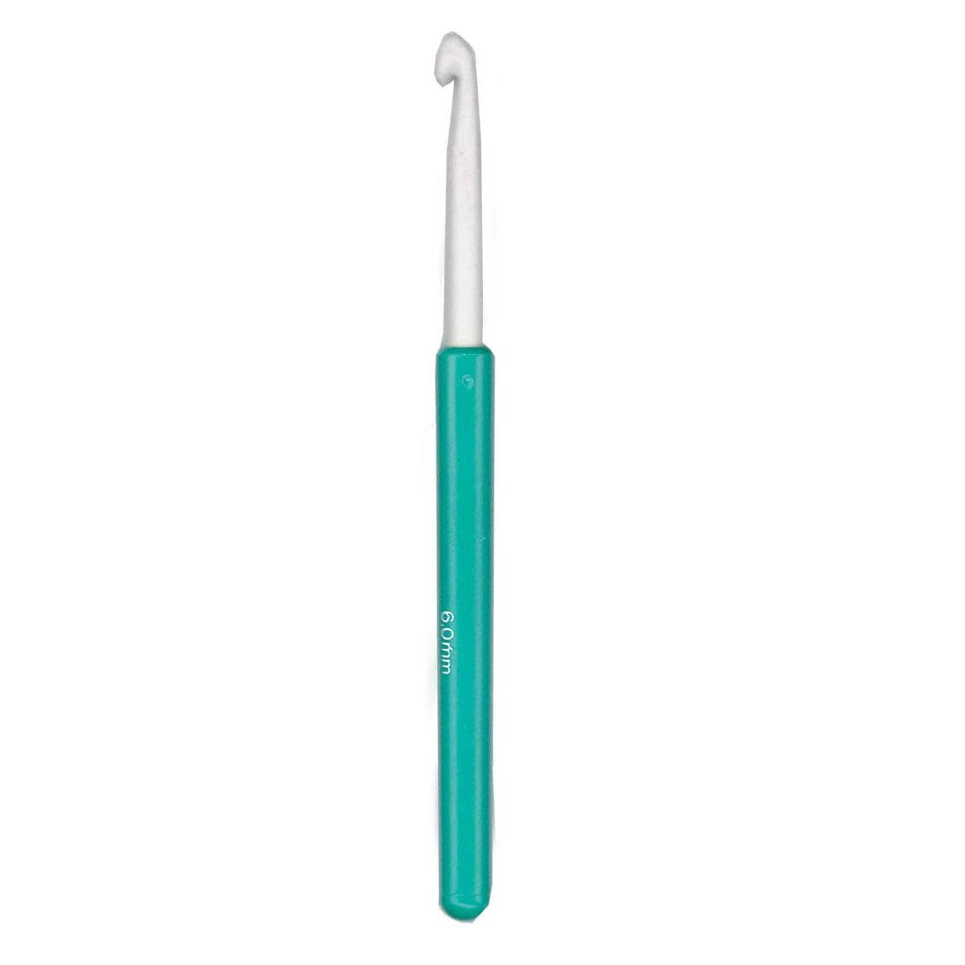 Birch Crochet Hook Metal With Plastic Handle