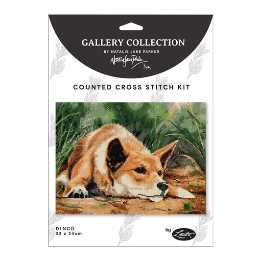 Natalie Jane Parker Counted Cross Stitch Kit - Dingo (33x24cm)