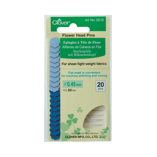 Clover Flower Head Pin Fine