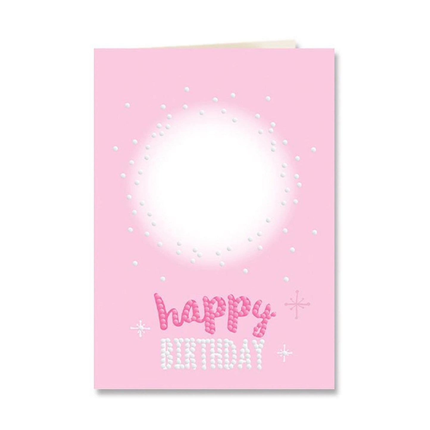 Diamond Dotz Greeting Card – Happy Birthday Sparkle
