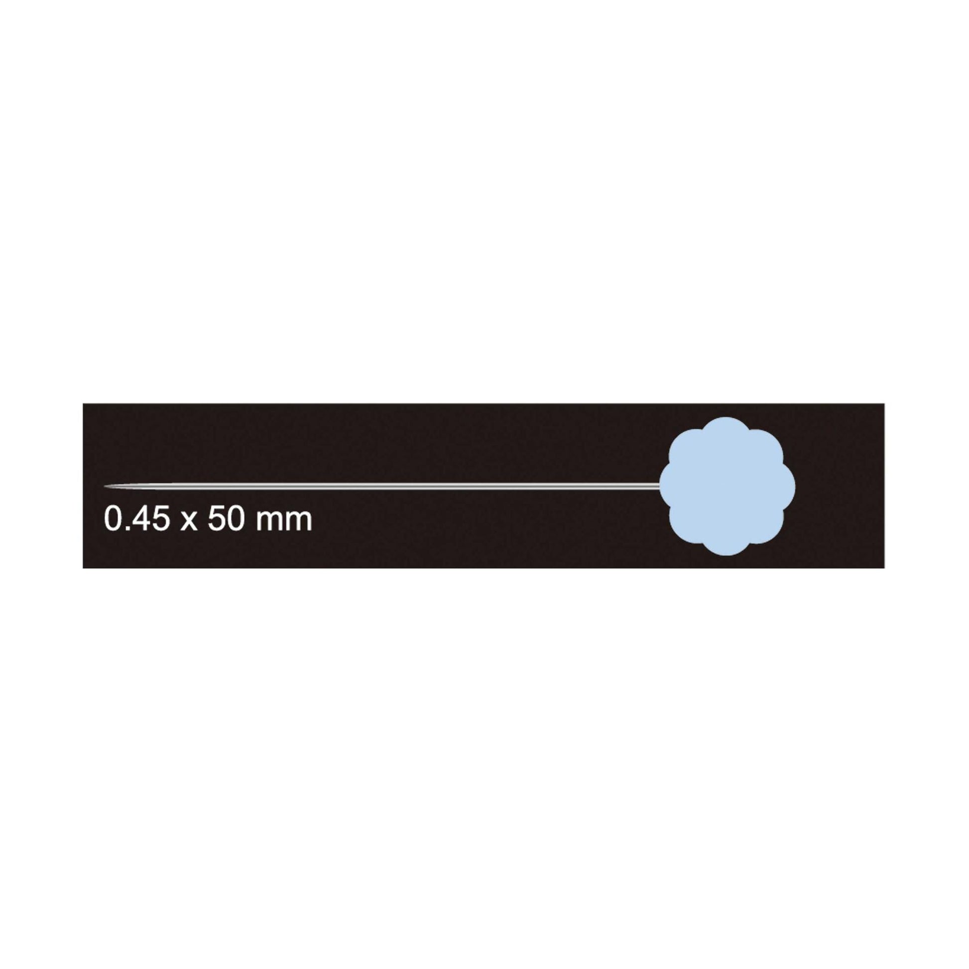 Clover Flower Head Pin Fine