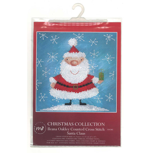 My Cross Stitch Christmas – Santa Claus 6x6” (15.25 x 15.25 cm)