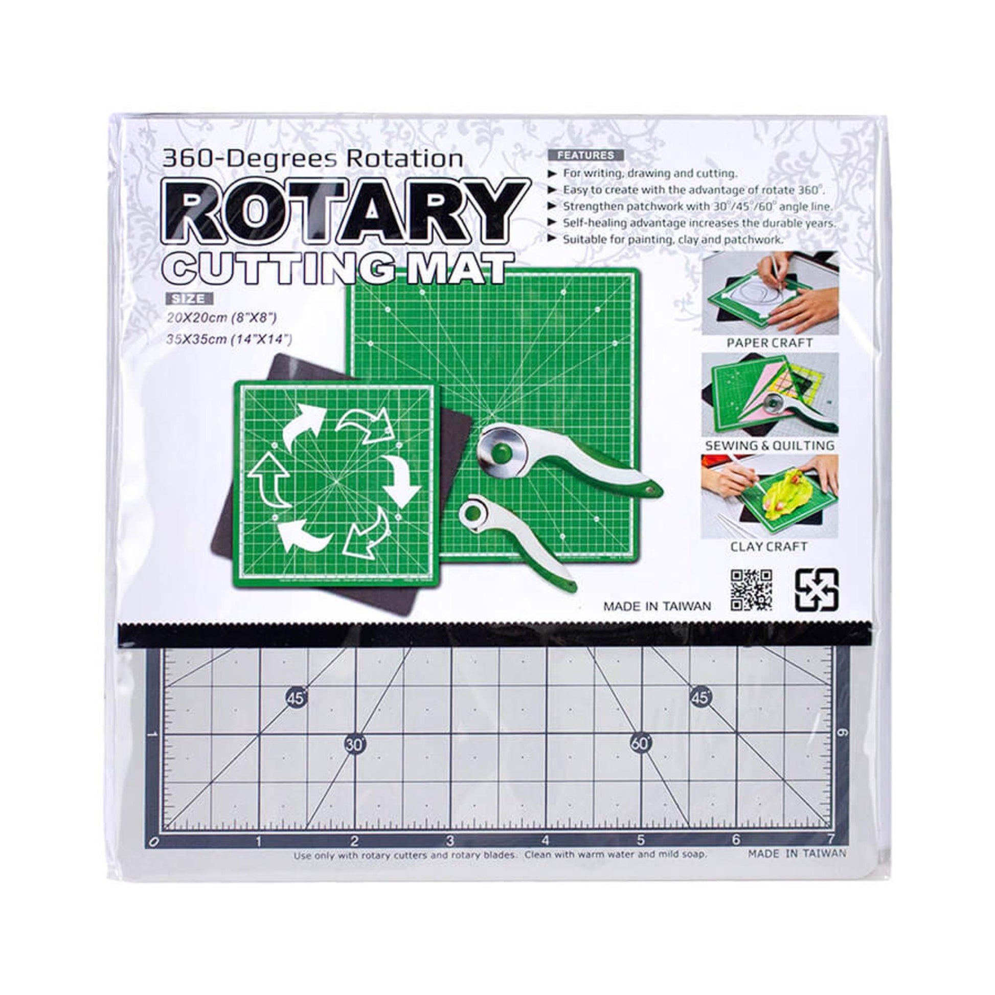 Rotary Rotating Cutting Mat – 20 x 20cm