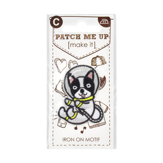 MAKE IT Motif Iron-On – Space Dog (3 Pack)
