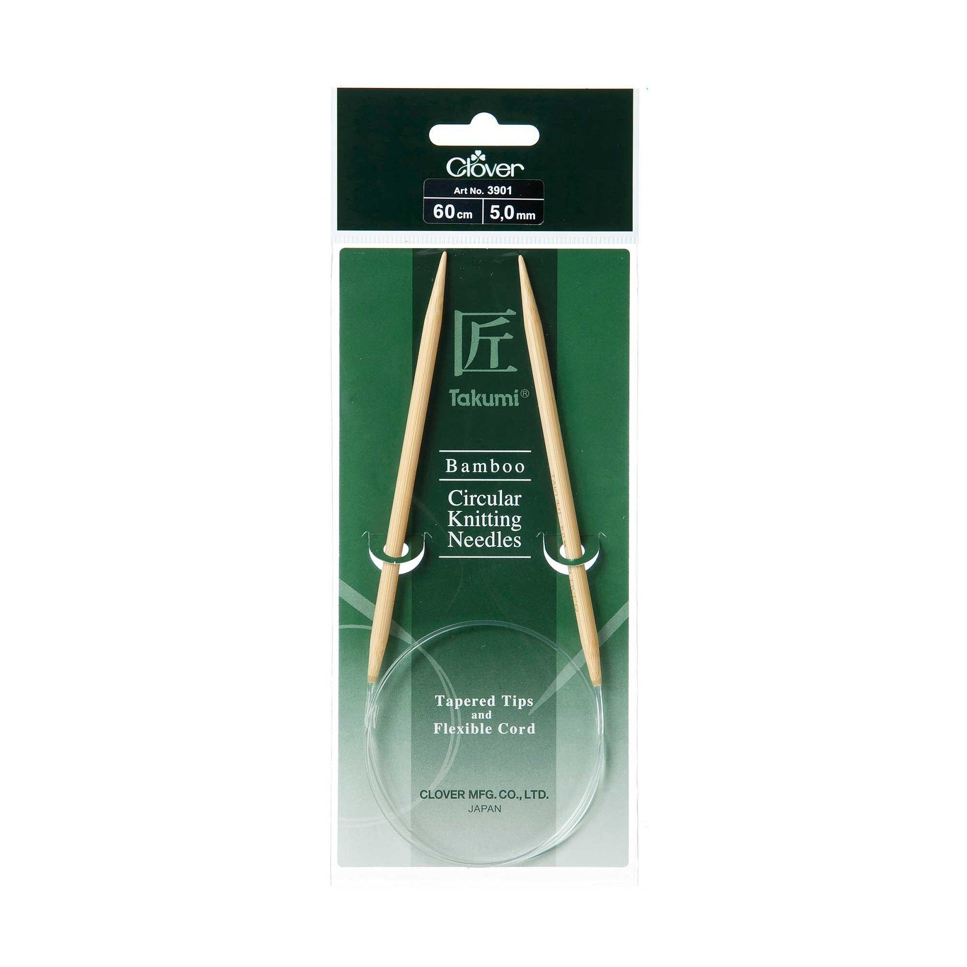 Clover Bamboo Circular Knitting Takumi 60CM-4.00MM