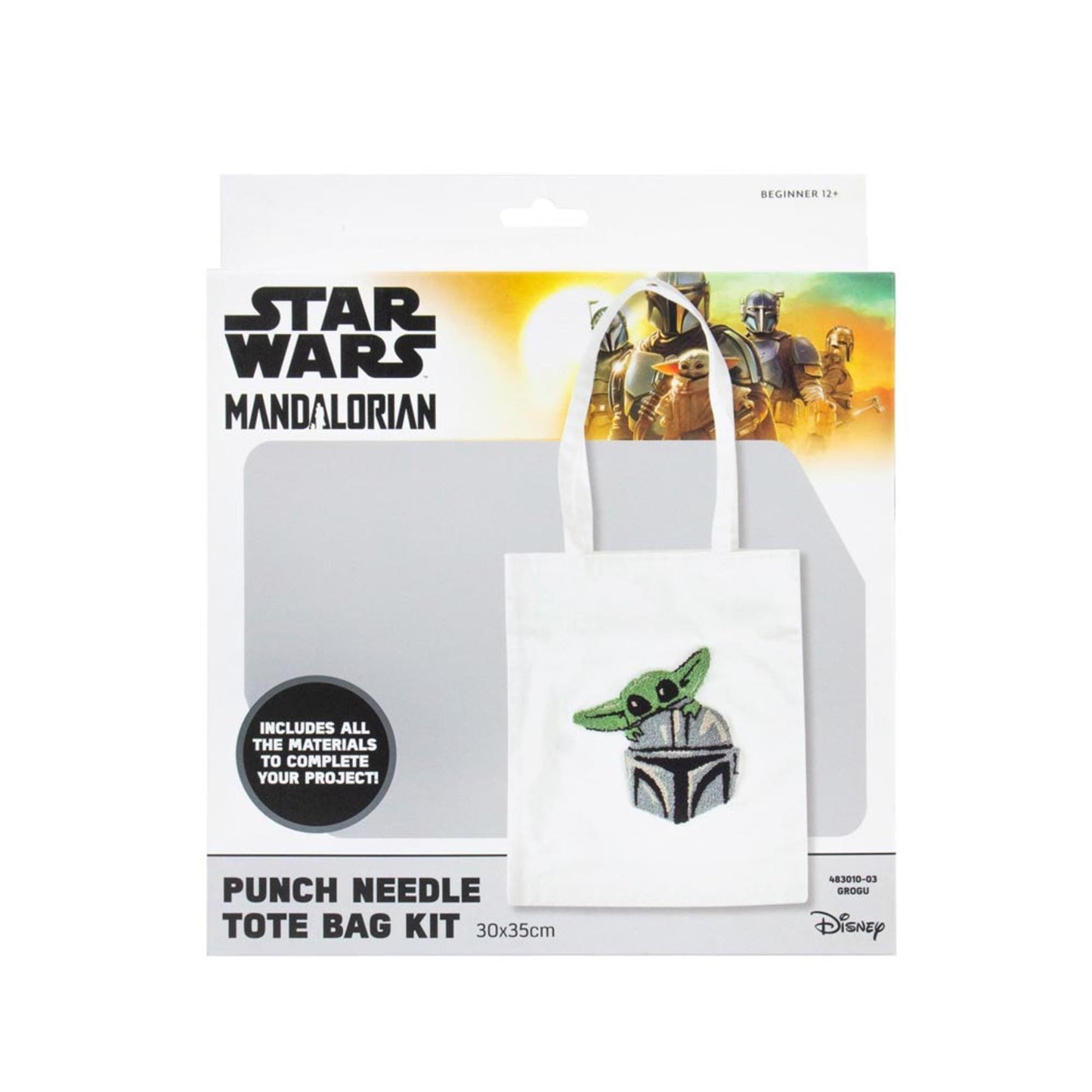 Disney Punch Needle Tote Bag Kit – 30 x 35cm