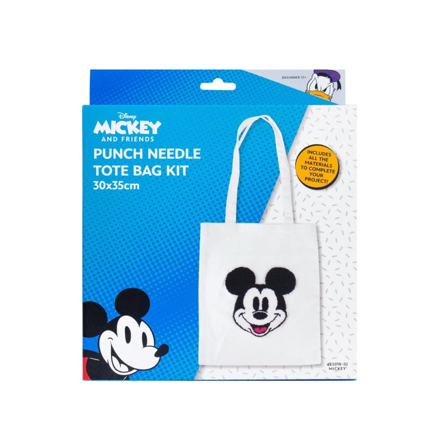 Disney Punch Needle Tote Bag Kit – 30 x 35cm
